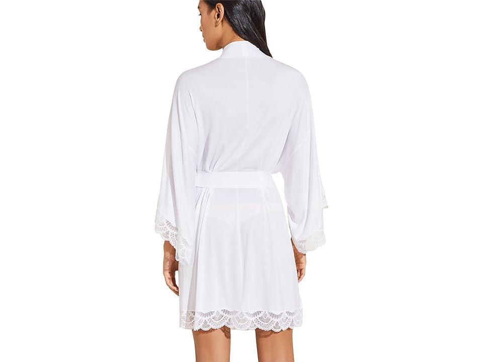 Womens Mariana Modal Lace-Trim Robe Product Image