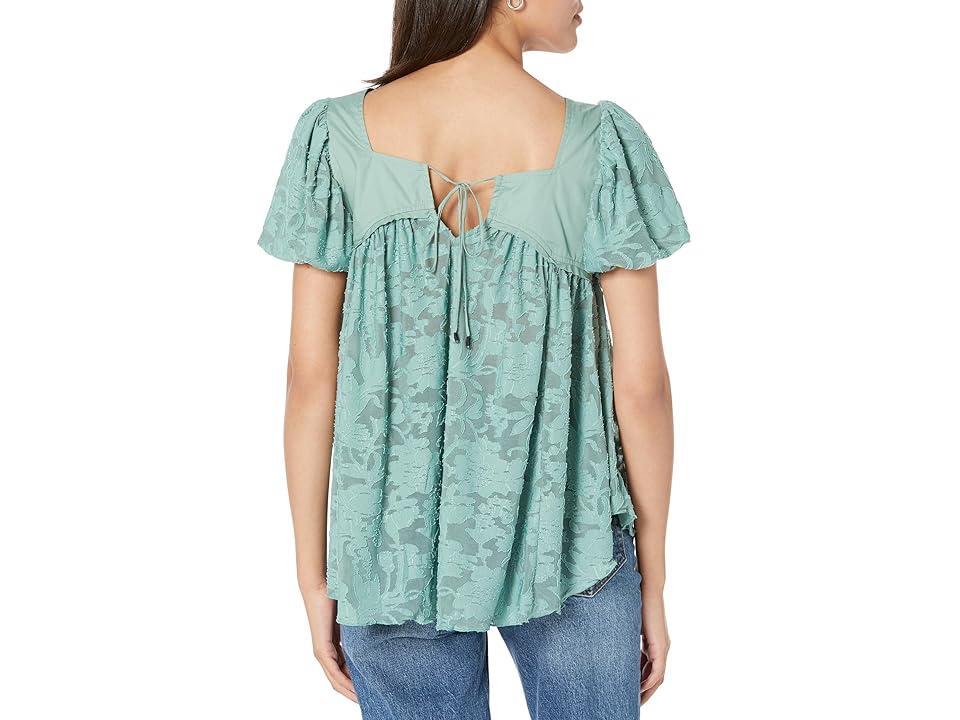 Free People Sunrise to Sunset Top (Malachite) Women's Clothing Product Image