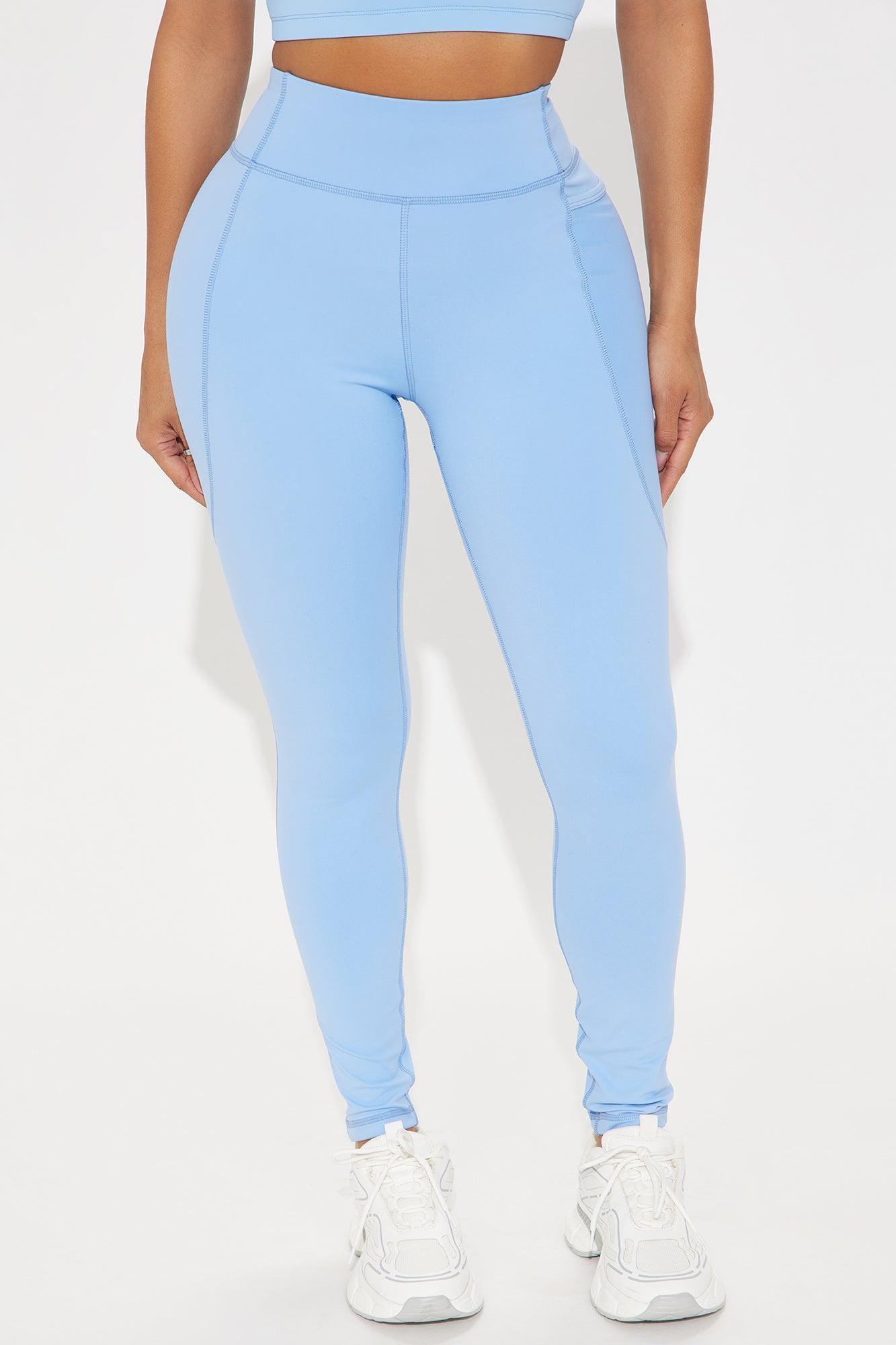 Match Point Active Legging - Light Blue Product Image