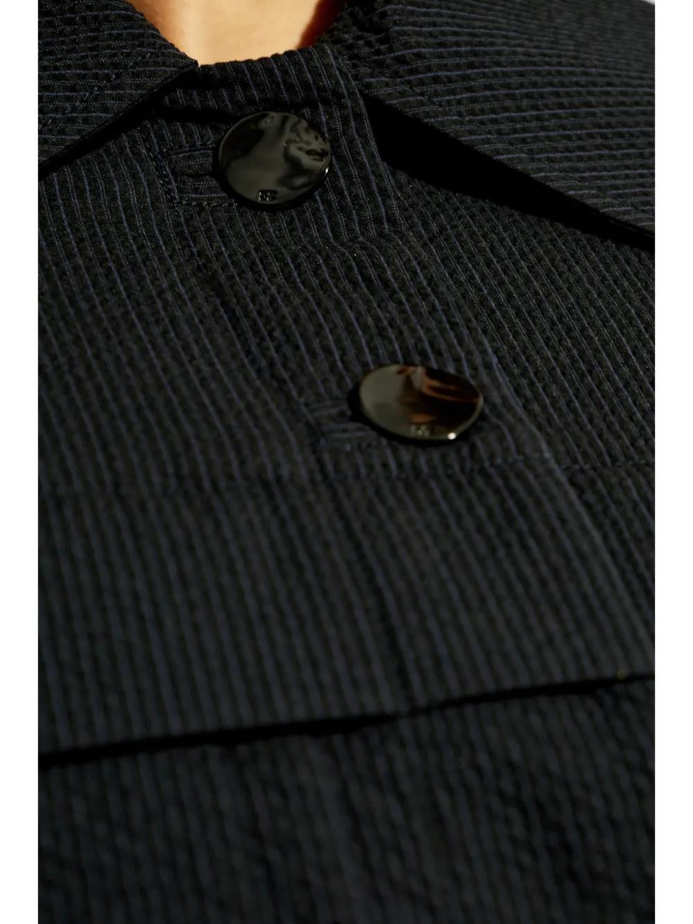 single breasted trench coat Product Image