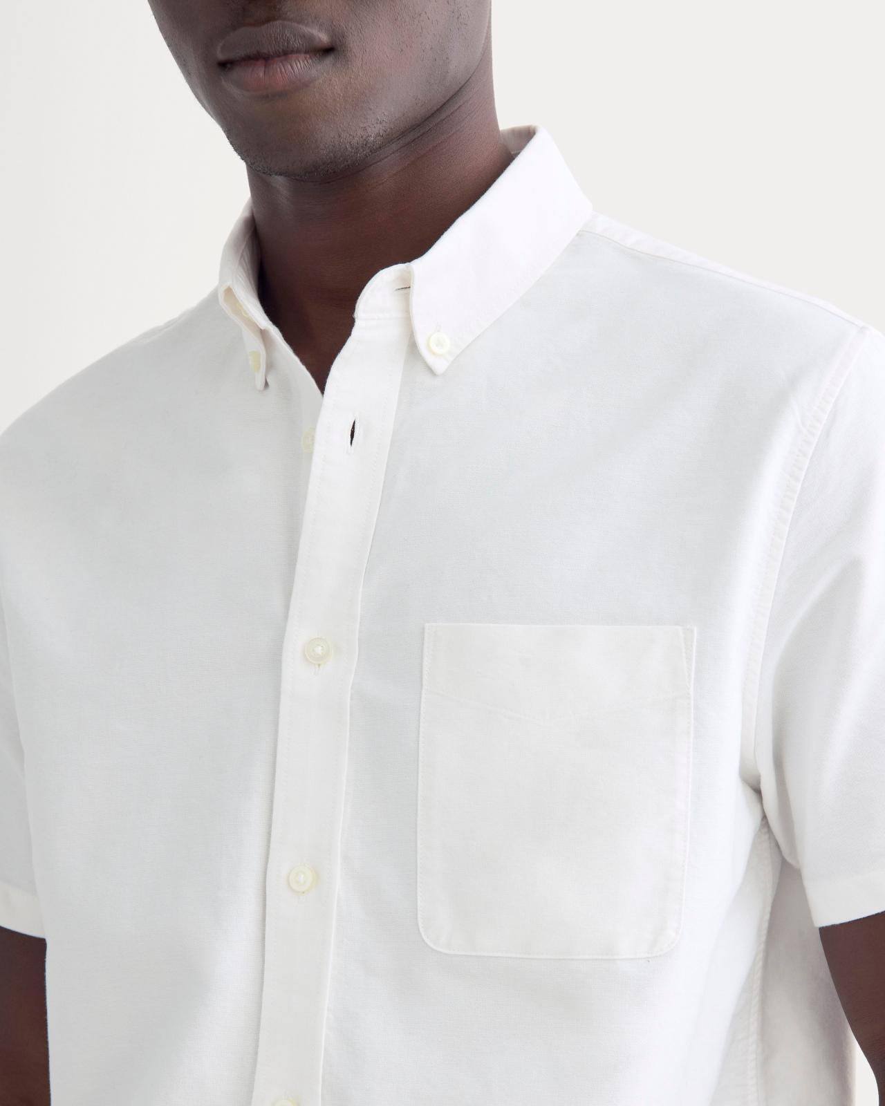 The Organic Short Sleeve Oxford Shirt Product Image