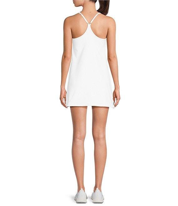 The Upside Peached Brooklyn Sleeveless Scoop Neck Moisture Wicking Pull-On Dress Product Image