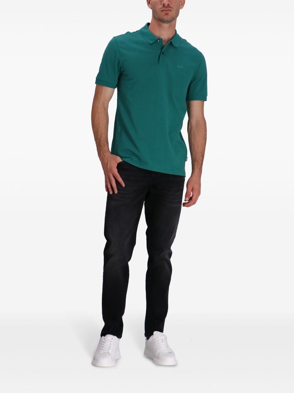 HUGO BOSS Pallas Polo Shirt In Green Product Image
