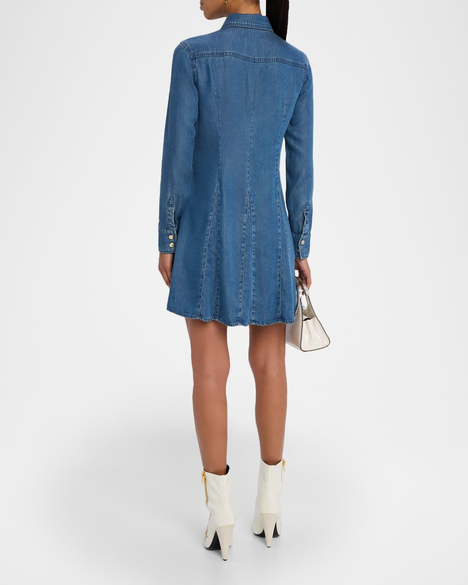 Clemente Long-Sleeve Shirtdress Product Image