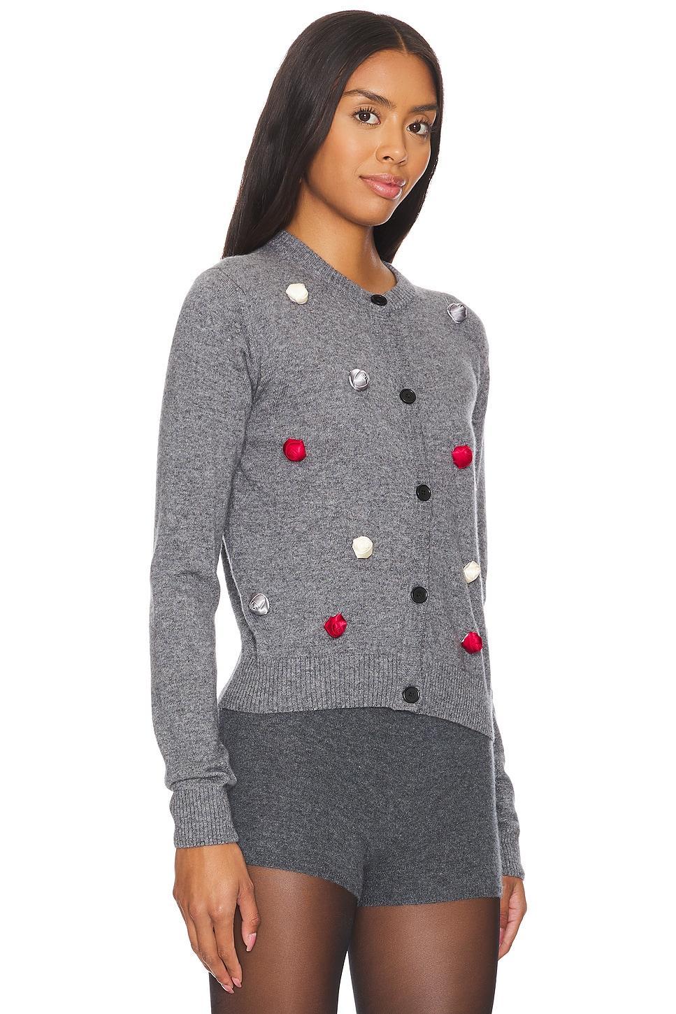 Rosebuds Embellished Cardigan MSGM Product Image
