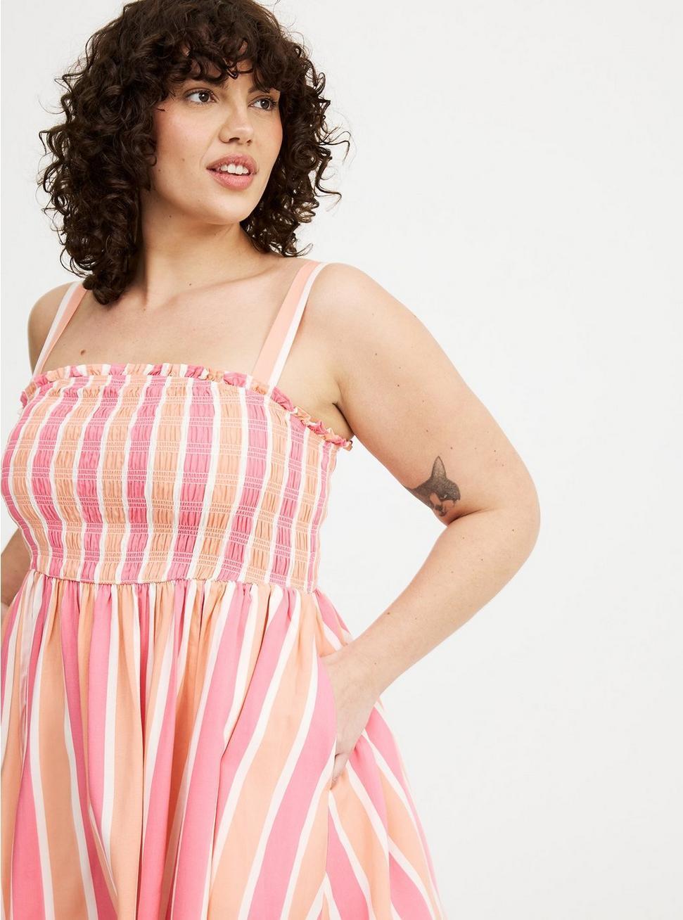 Smocked Tube Mini Dress Product Image