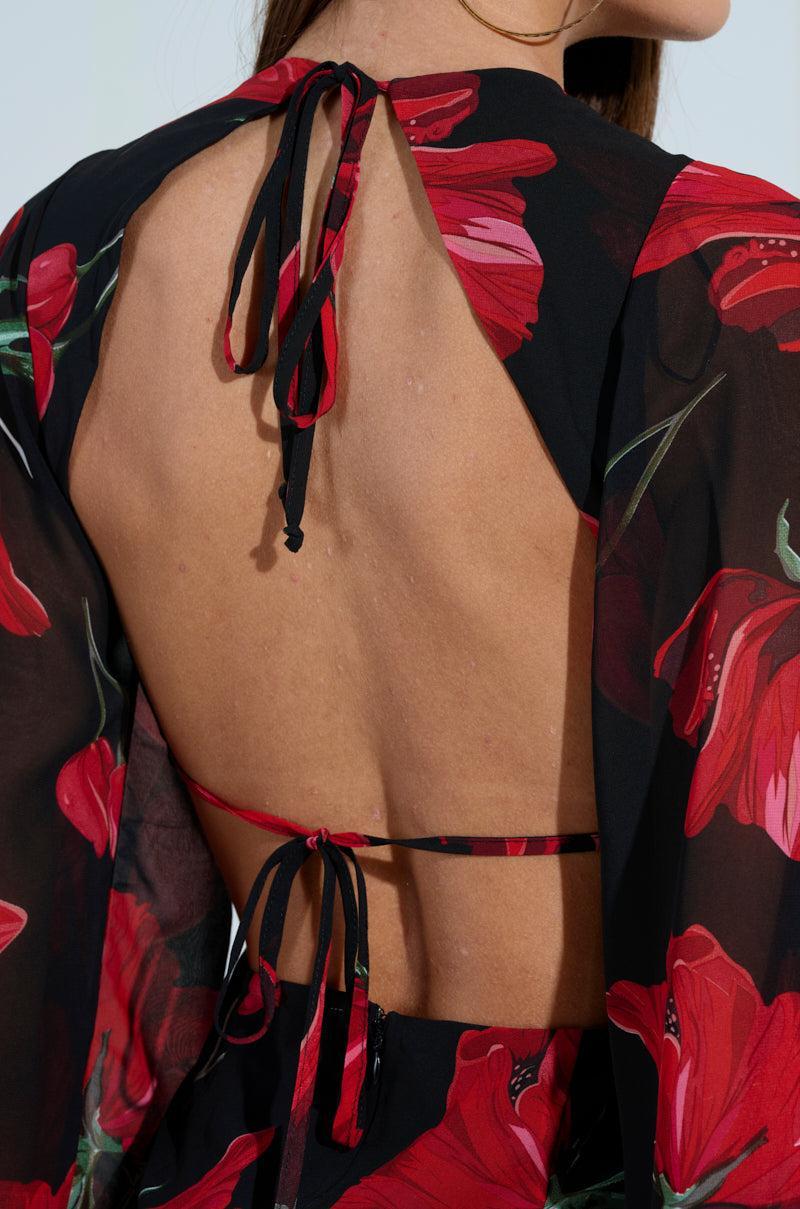JUNIPER PRINTED MAXI DRESS Product Image