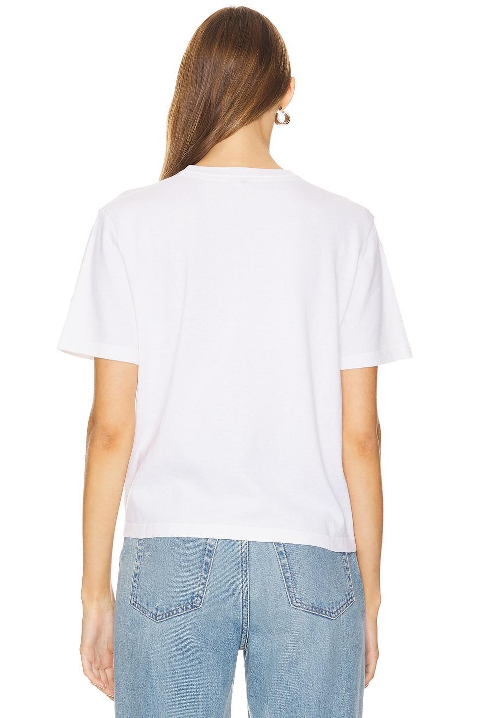 Cotton Cashmere Short Sleeve Tee Rails Product Image