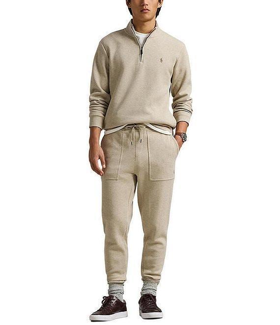 Polo Ralph Lauren Double Knit Mesh Quarter-Zip Pullover Product Image