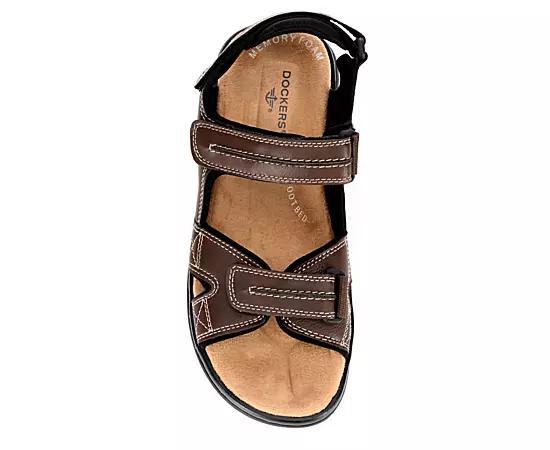 Dockers Newpage Outdoor Mens Sandals Red Product Image