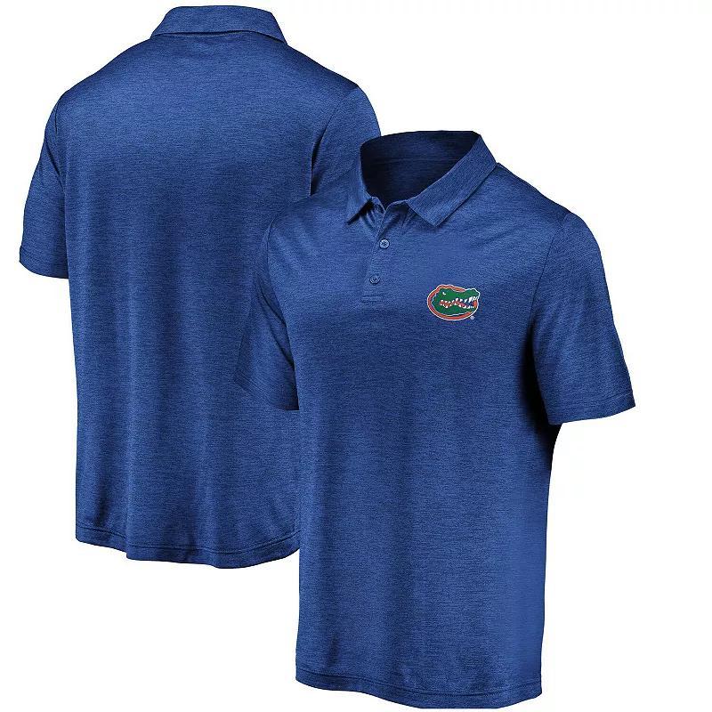 Mens Fanatics Branded Miami Hurricanes Primary Logo Striated Polo Product Image