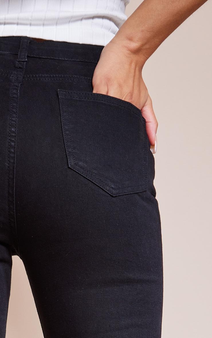 Black 5 Pocket Skinny Jeans Product Image