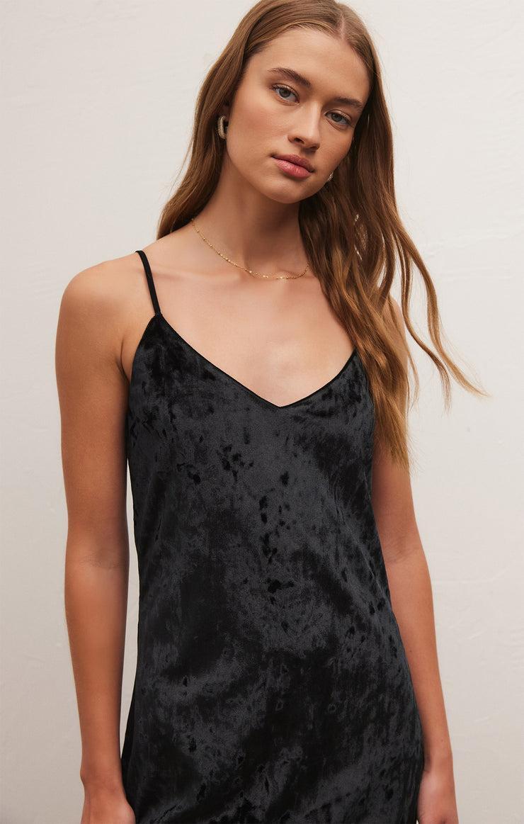 Selina Crushed Velvet Midi Dress *FS Product Image