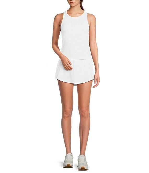 Under Armour Solid Knit High Neck Sleeveless Motion Tank Top Product Image