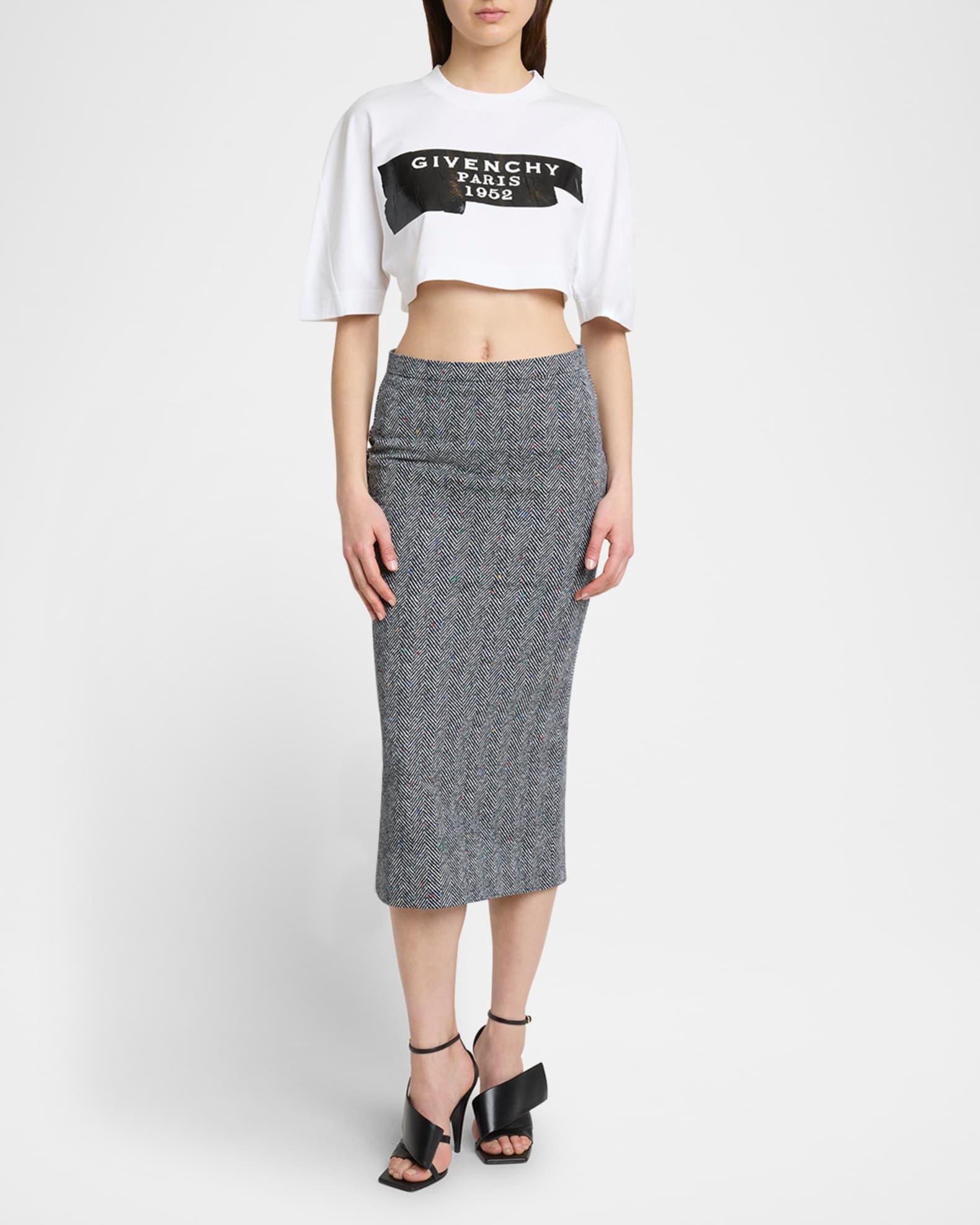 Logo Tape Cropped Cocoon Tee Product Image