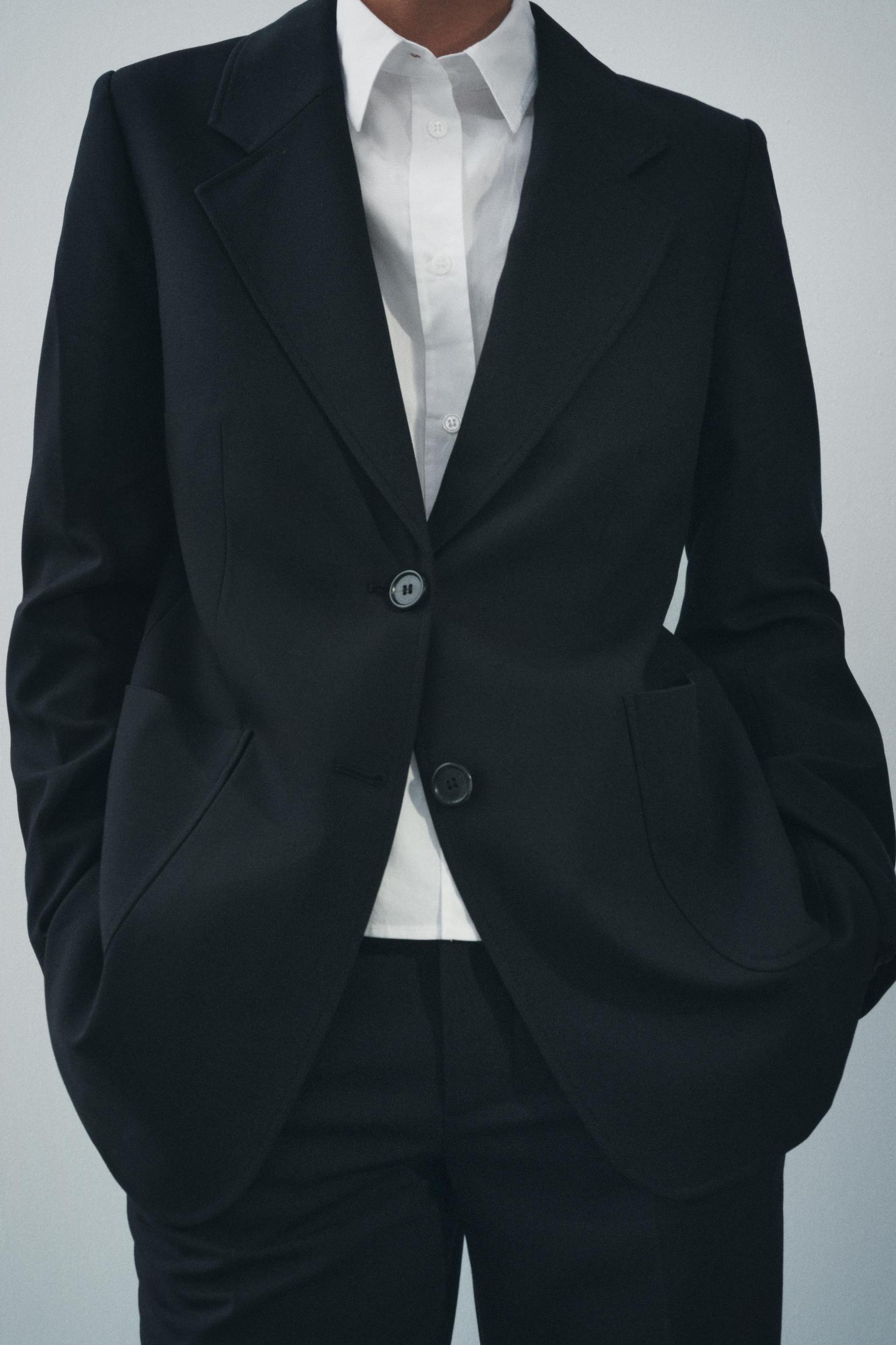 STRAIGHT CUT POCKET BLAZER ZW COLLECTION Product Image