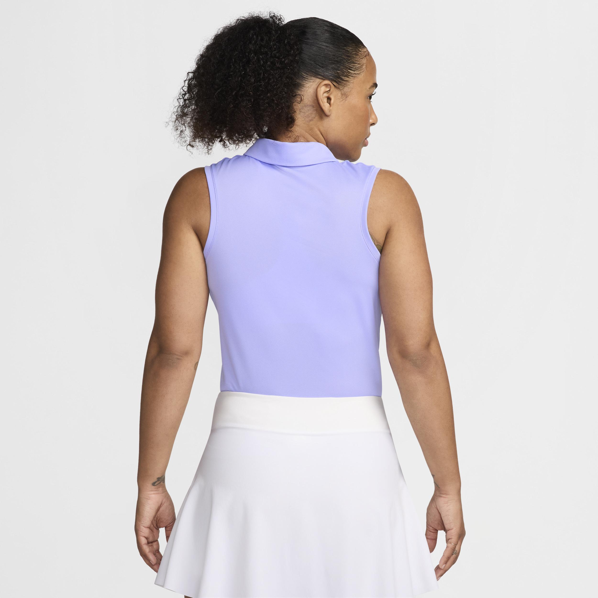 Nike Dri-FIT Victory Women's Sleeveless Golf Polo Product Image