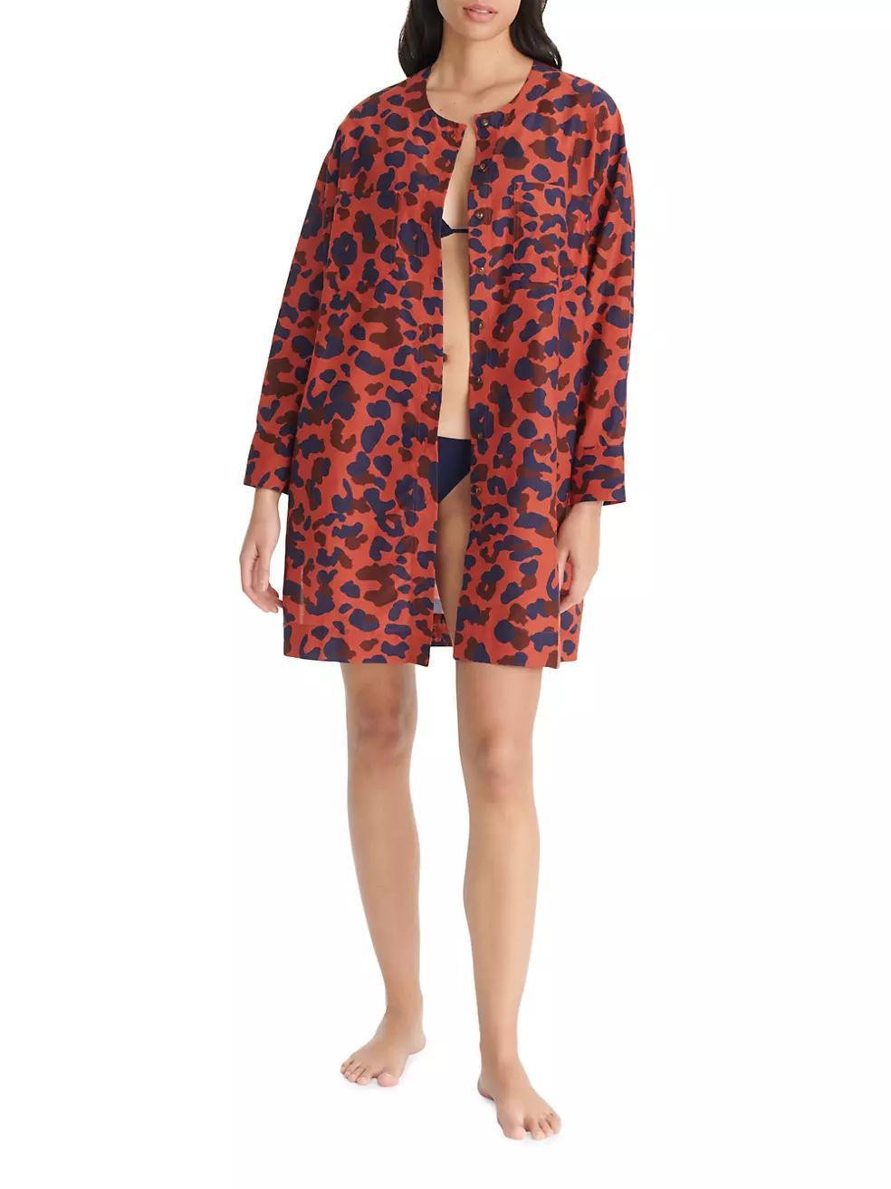 Récifs Shirtdress Cover-Up Product Image