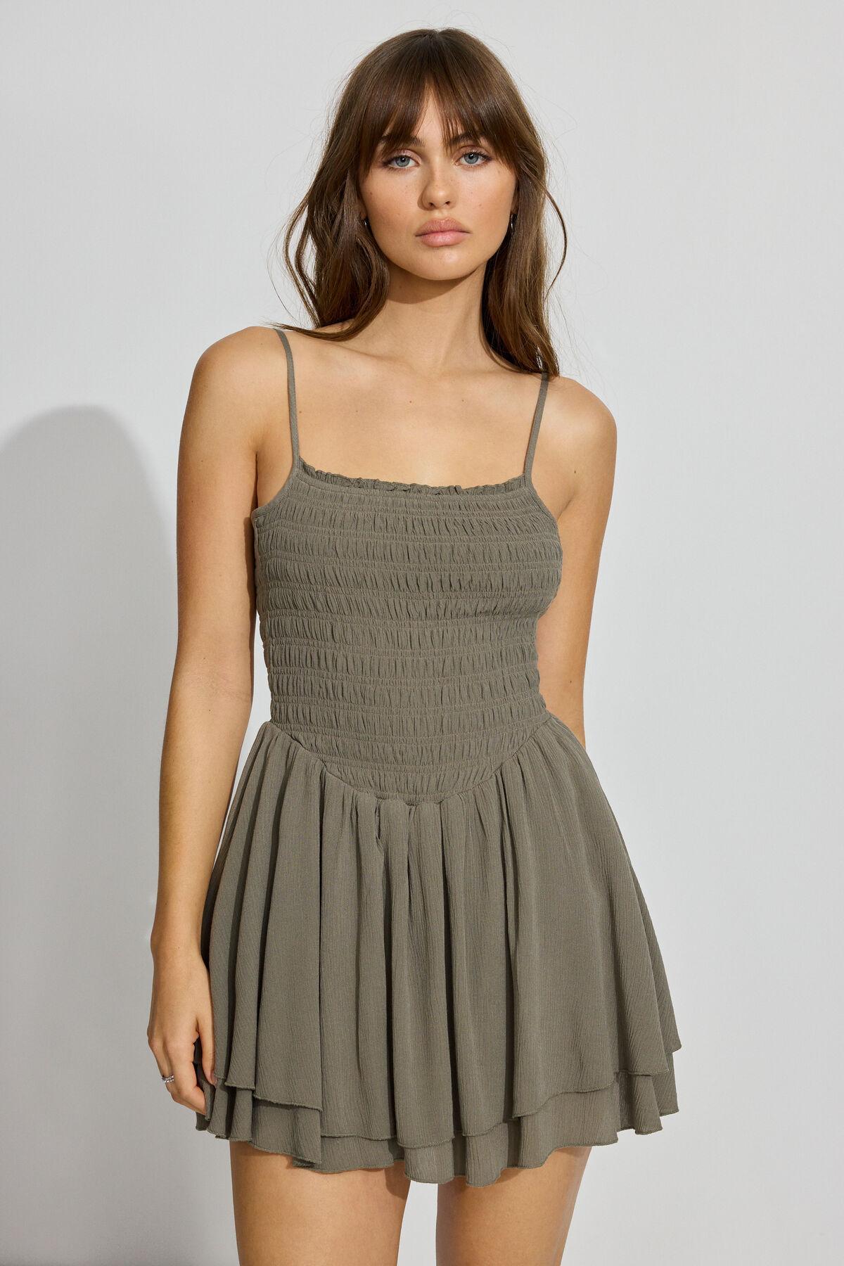 Kenzie Smocked Tiered Romper Product Image