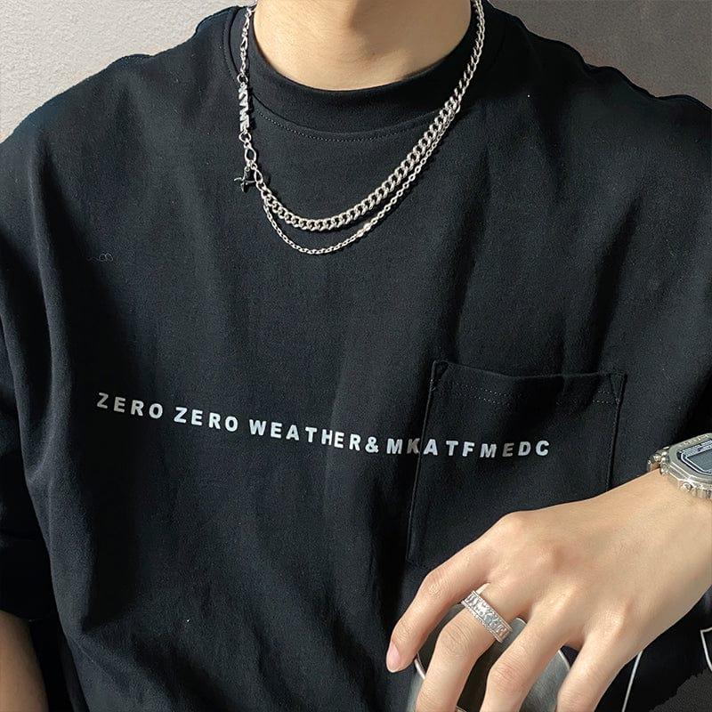 SHURIKEN PENDANT CHAIN NECKLACE 02 Product Image
