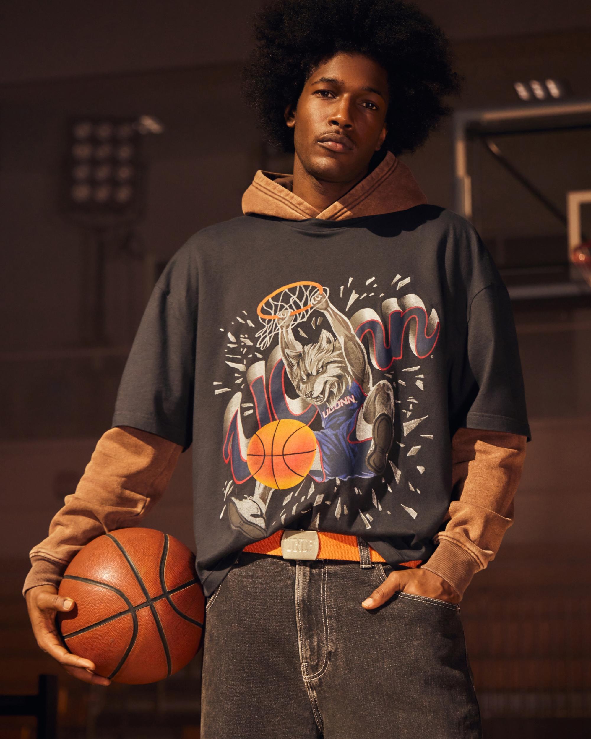 Boxy UConn Graphic Tee Product Image