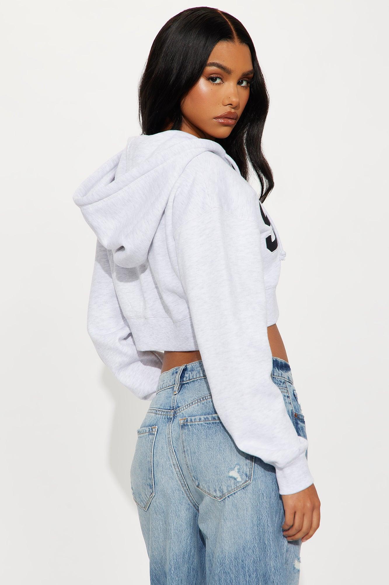 Soho Zip Up Hoodie - Grey Product Image