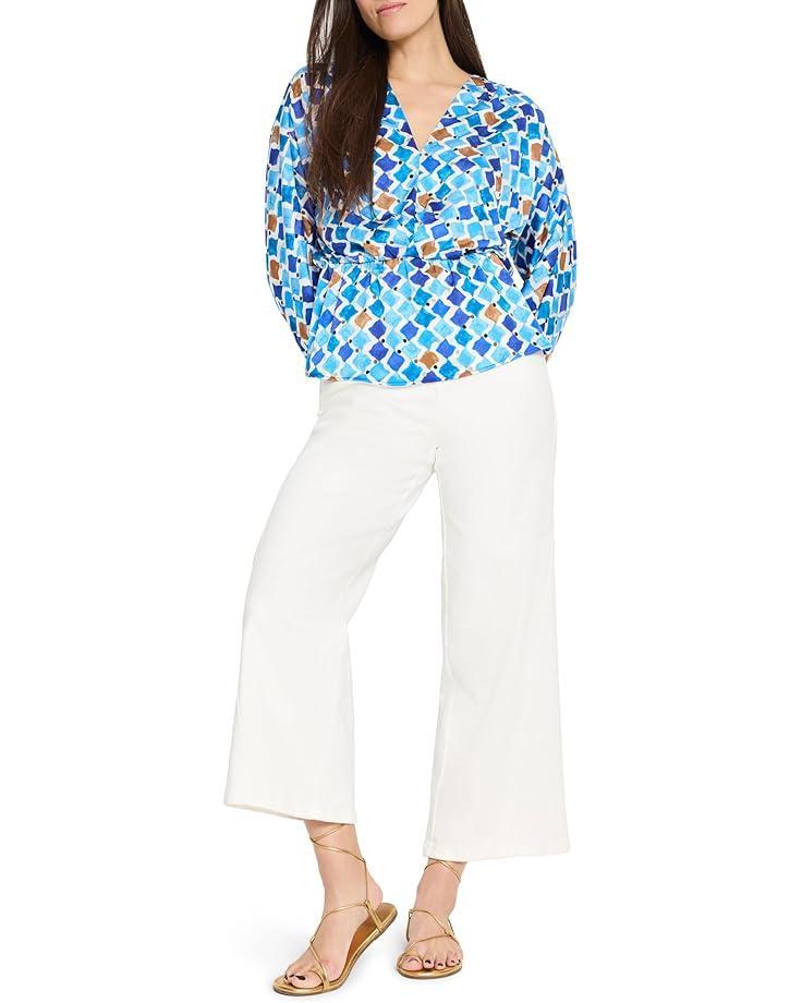 Raglan Sleeve Button Down Blouse Product Image