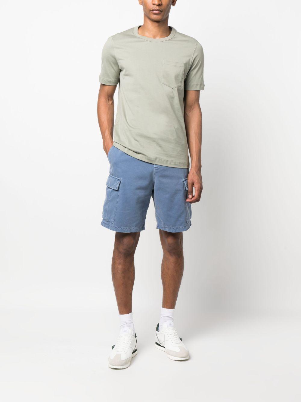 chest-pocket cotton T-shirt Product Image