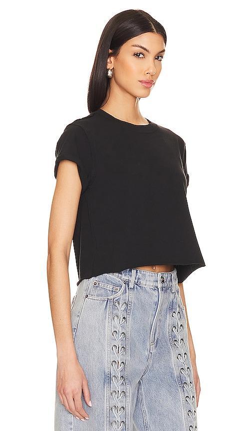 Free People The Perfect Tee (Bunny) Women's Clothing Product Image