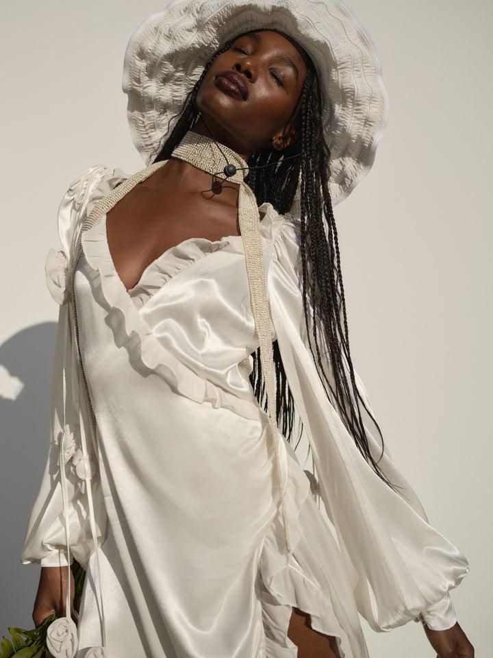 Kendall Gown — White Product Image