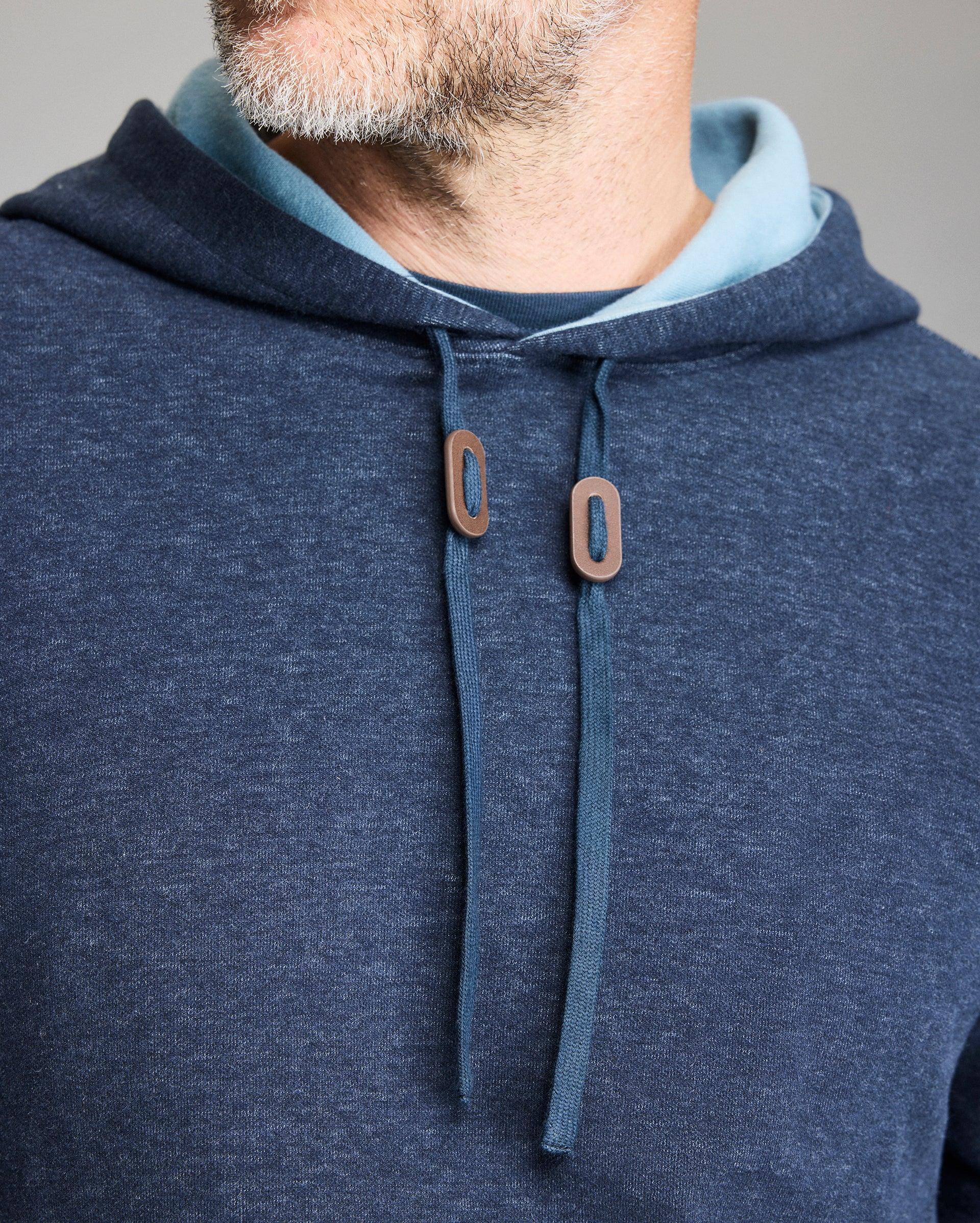 Rib Hoodie Pullover -  Product Image