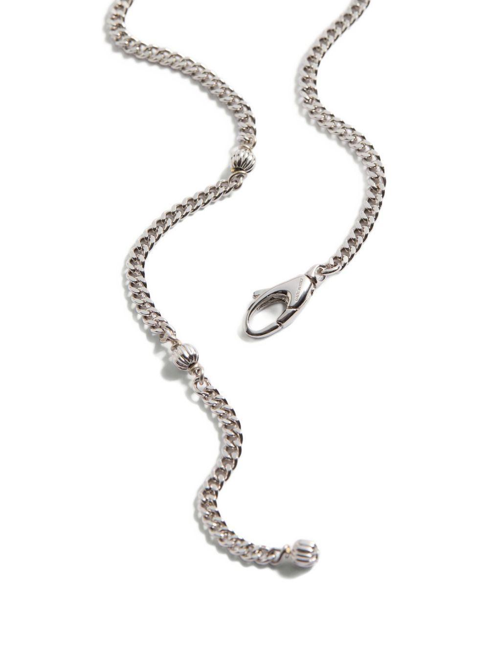 logo-plaque necklace  Product Image