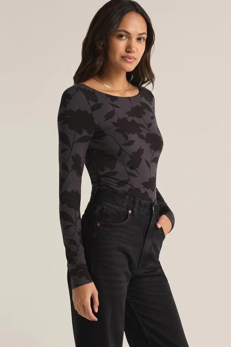 Baela Shadow Floral Bodysuit Product Image