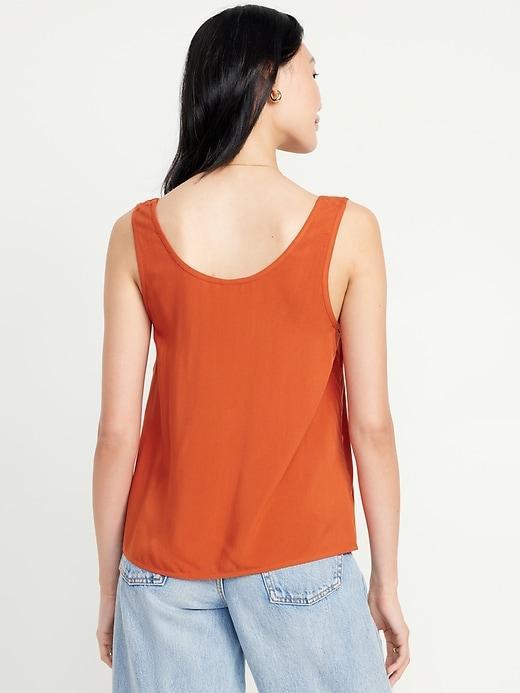 Sleeveless Shell Tank Product Image