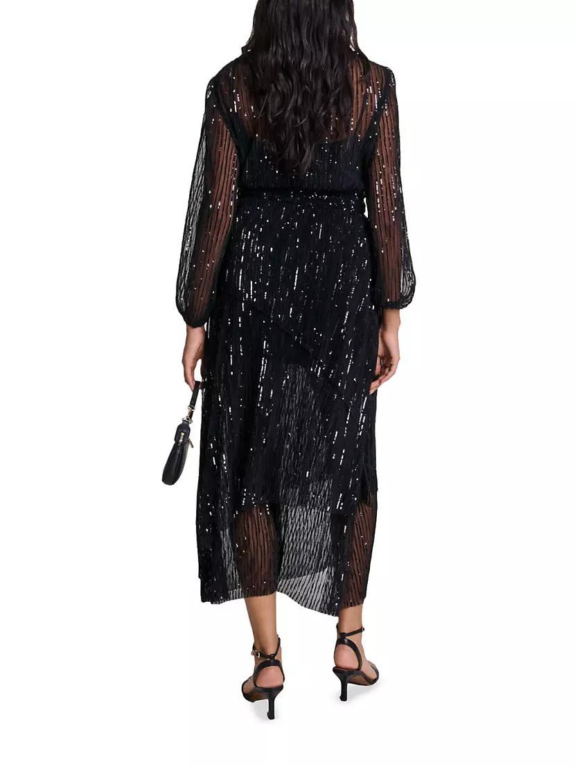 Sequin Maxi Dress Product Image