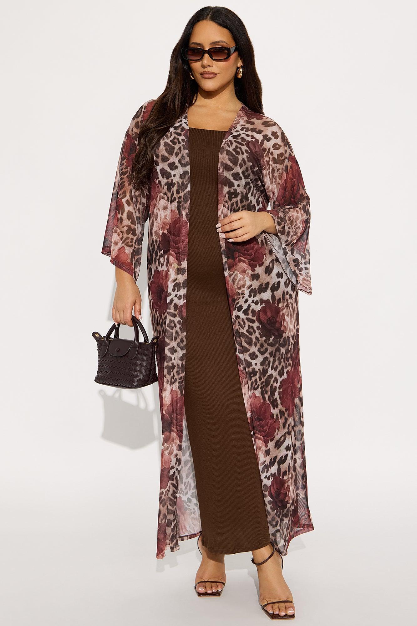 Paloma 2 Piece Maxi Dress - Brown/combo Product Image