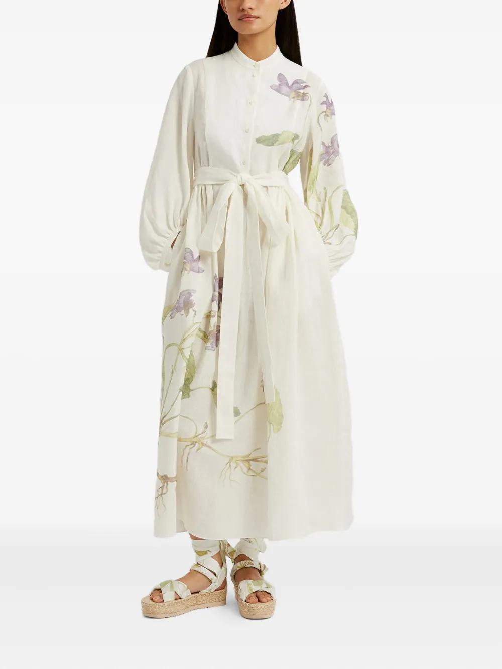 floral-print midi dress Product Image