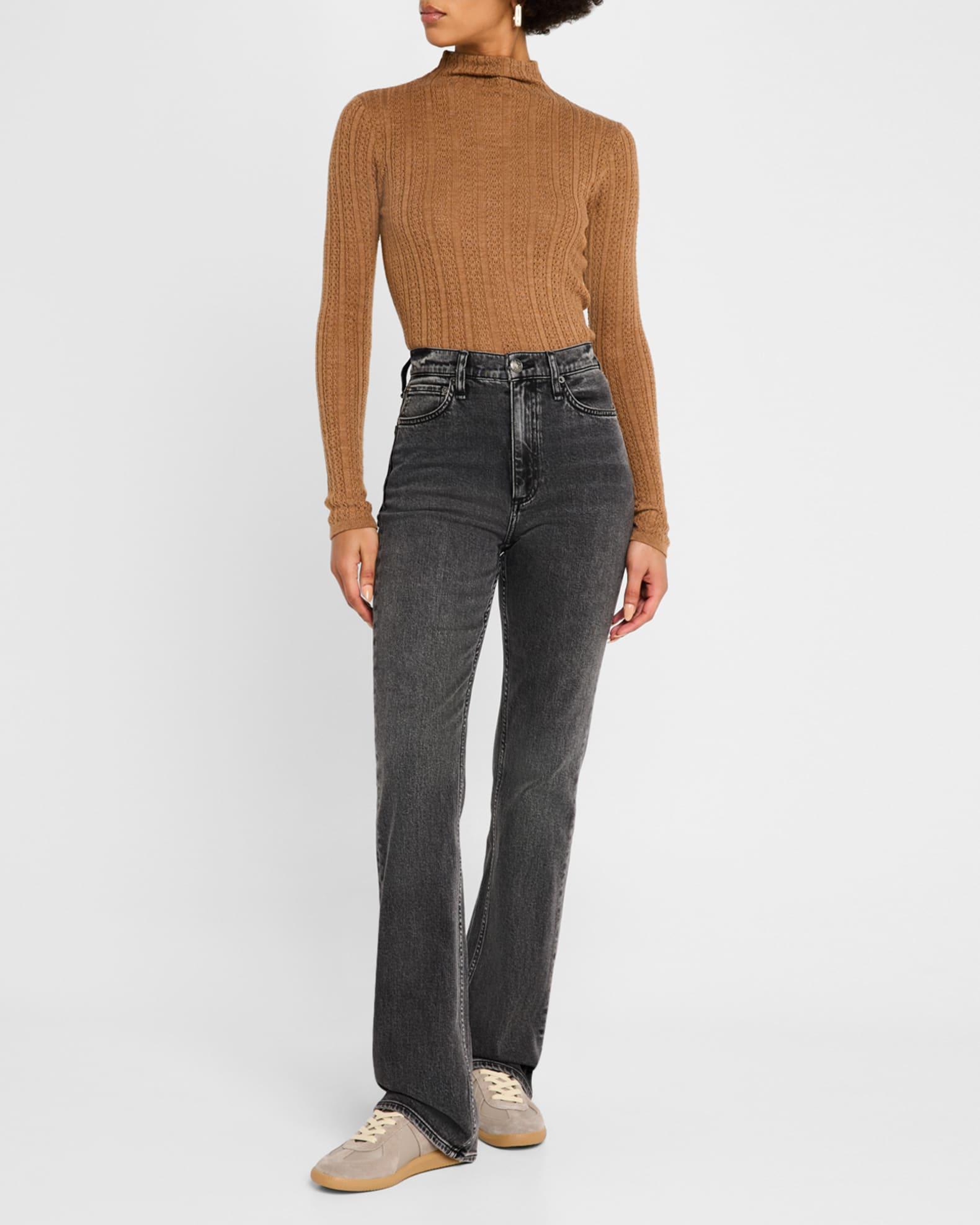 Peyton High-Rise Bootcut Jeans Product Image