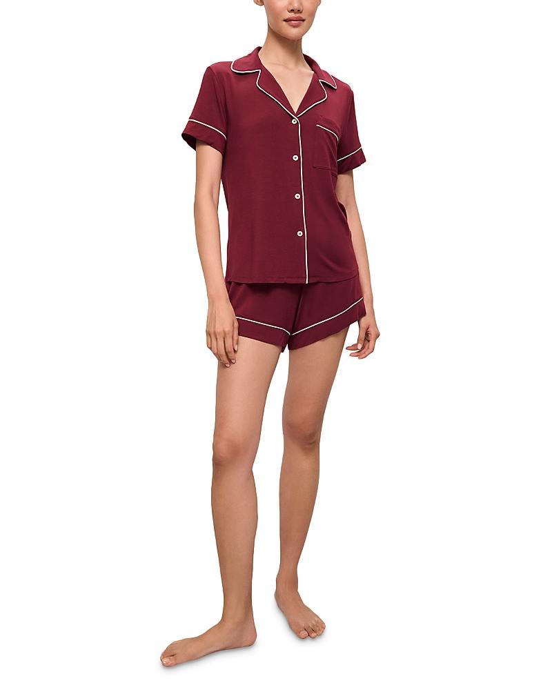 Eberjey Gisele Relaxed Short Sleeve Top & Shorts Product Image