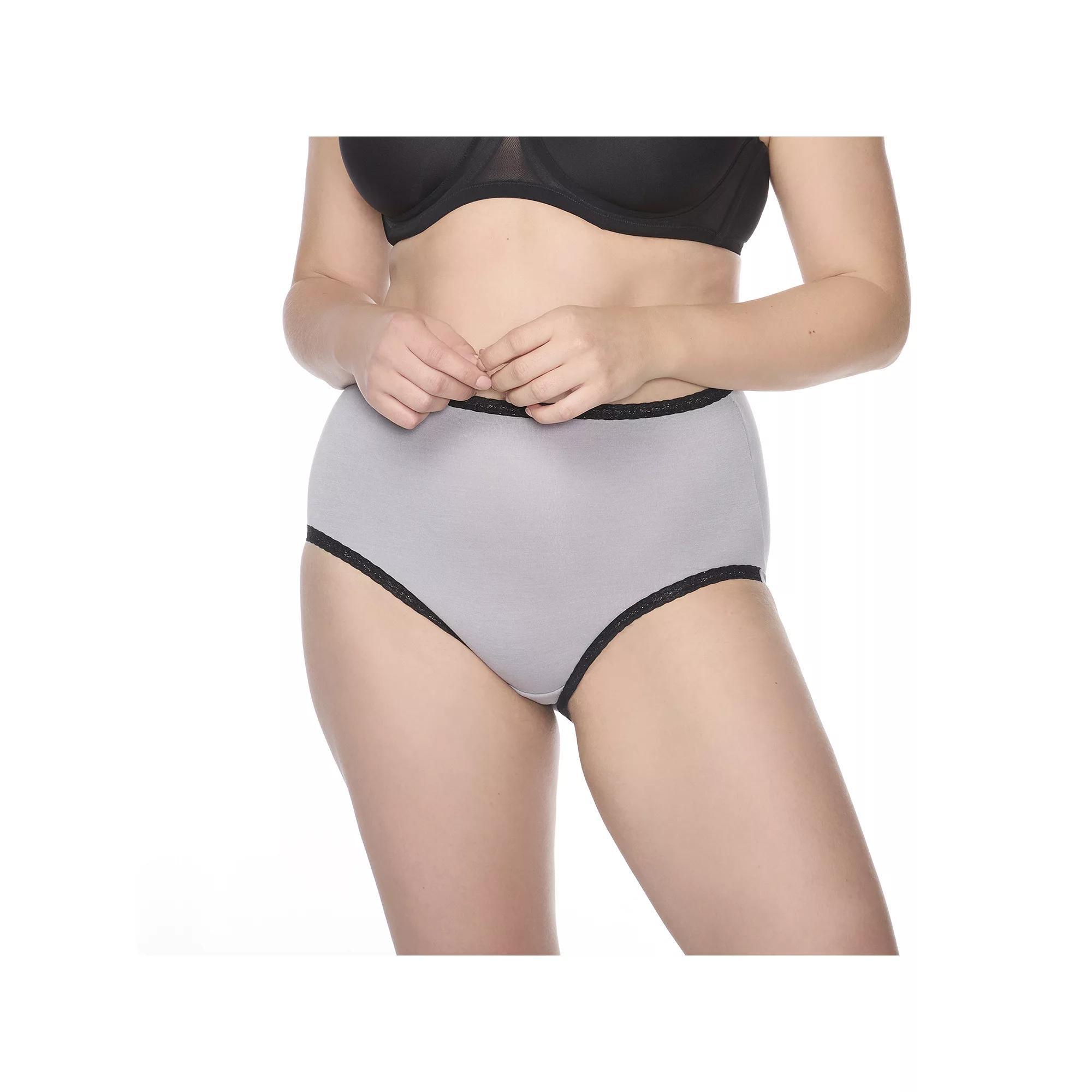 Womens Naomi & Nicole No Show, No Lines Brief Panty A225 Product Image