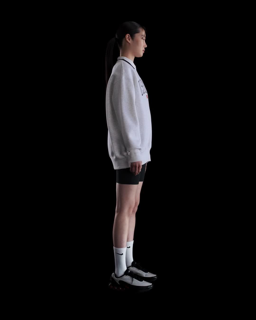 USA Phoenix Fleece Nike Women's Soccer Oversized Crew-Neck Sweatshirt Product Image
