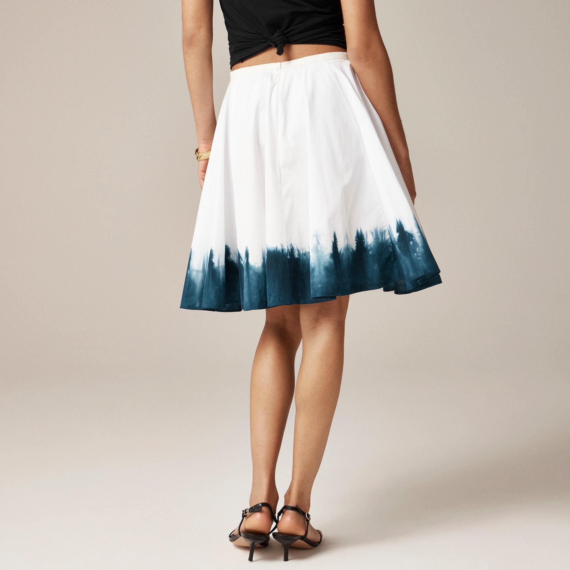 Dip-dyed circle skirt Product Image