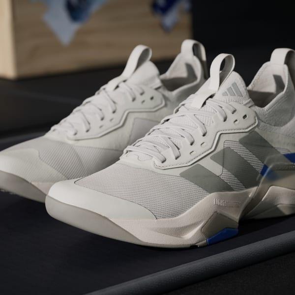 adidas Rapidmove ADV 2 HIIT training shoes Silver Green 11 Mens Product Image