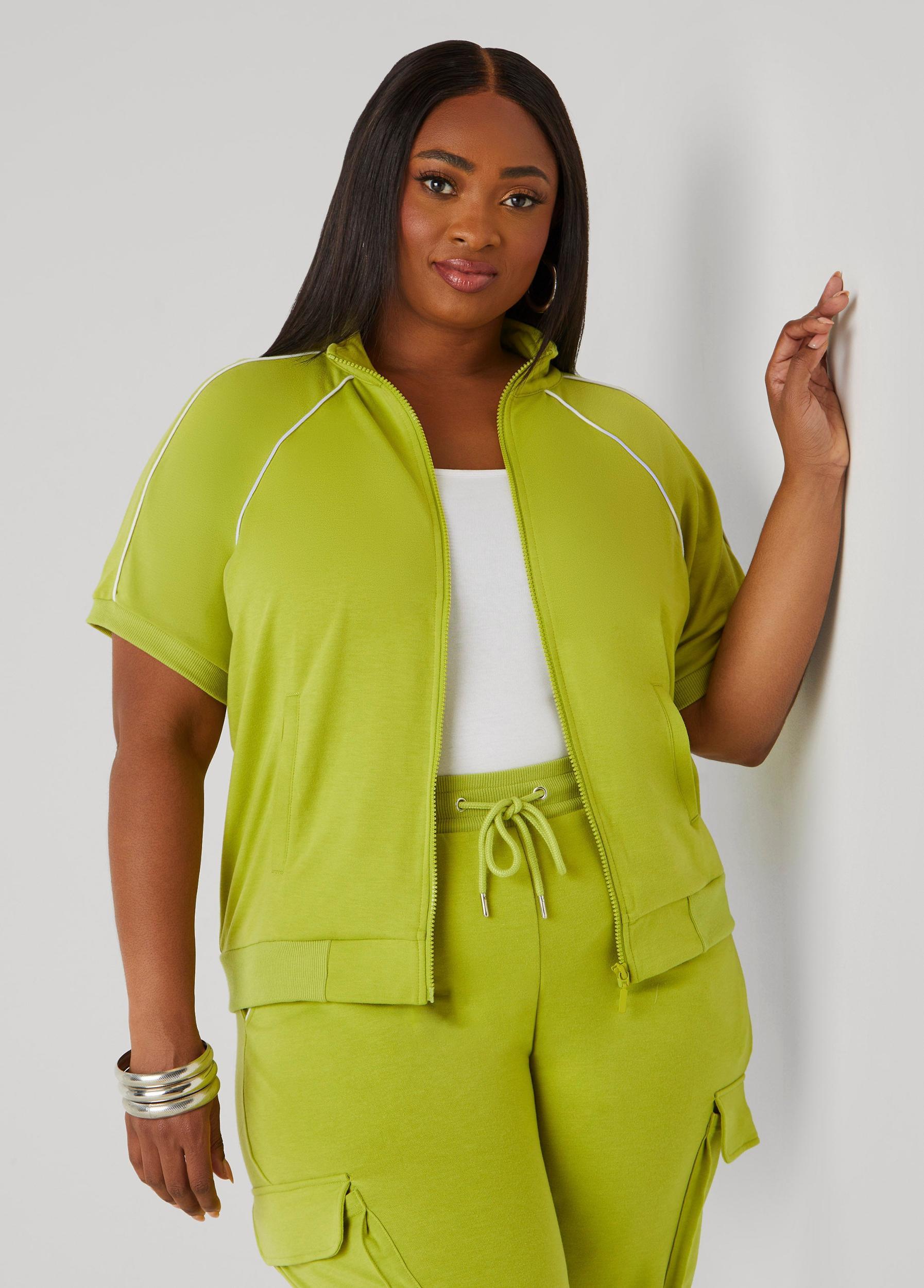 Piped French Terry Jacket Product Image