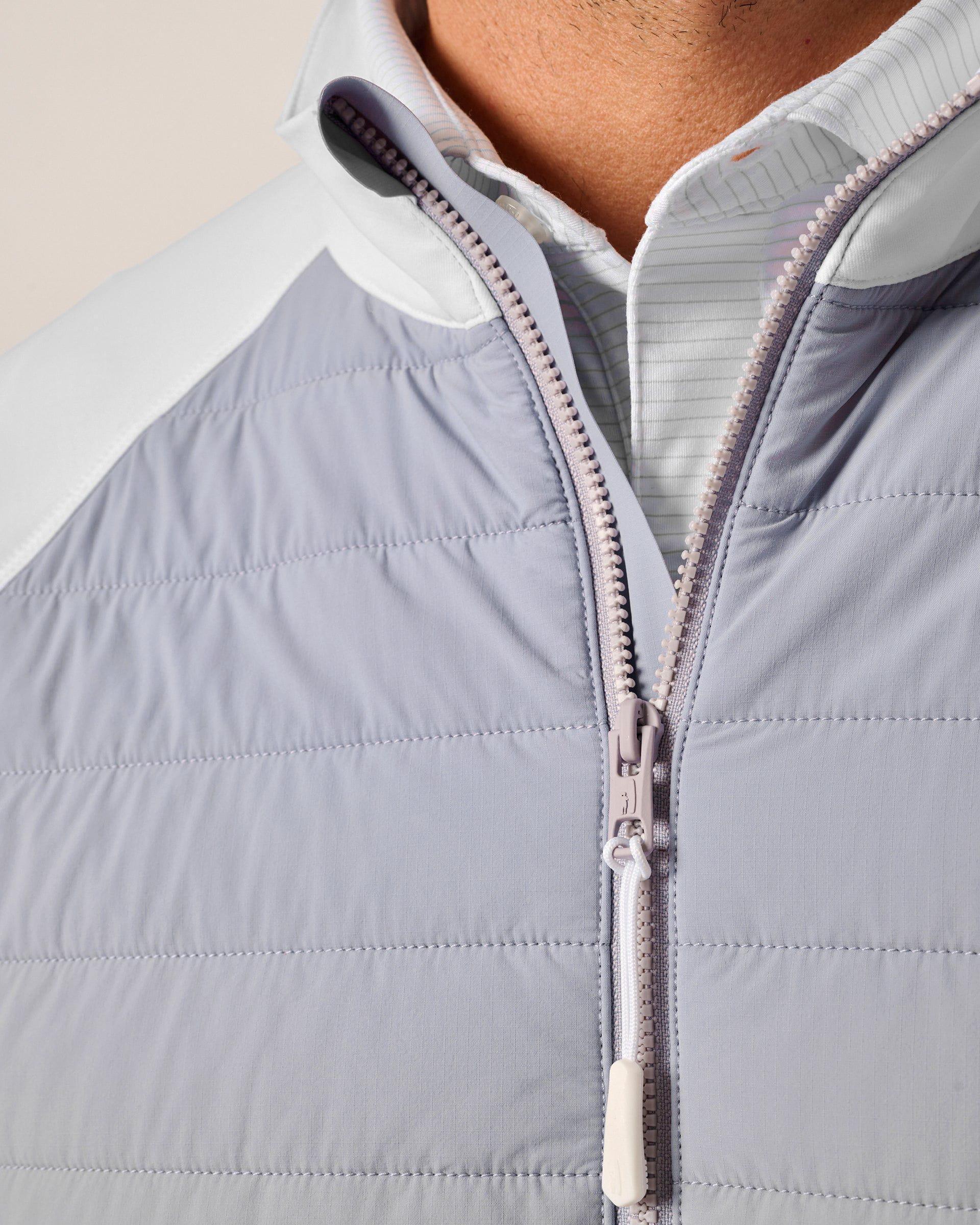 johnnie-O Salter Mixed Media 1/4 Zip Pullover Product Image
