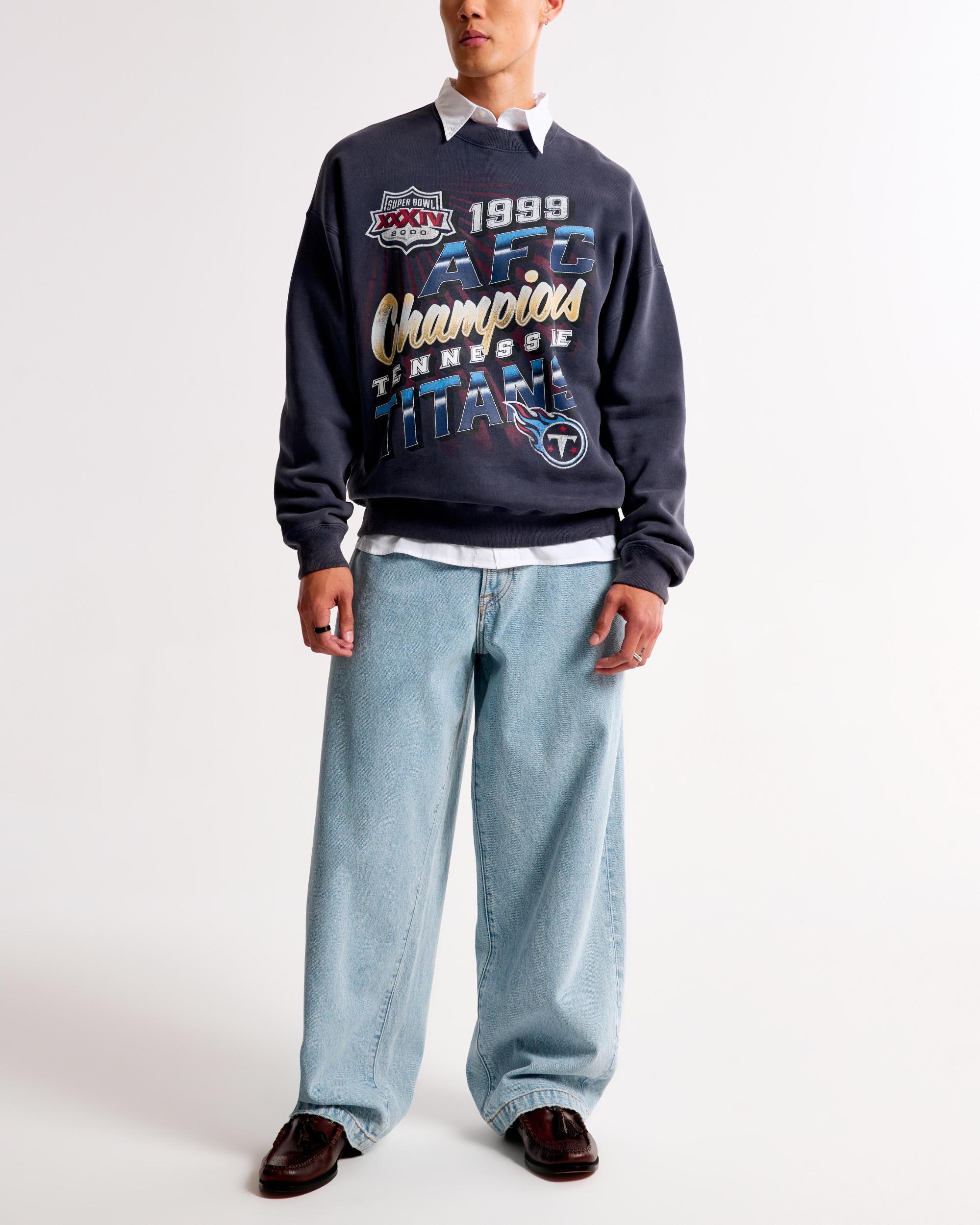 Minnesota Vikings Graphic Crew Sweatshirt Product Image