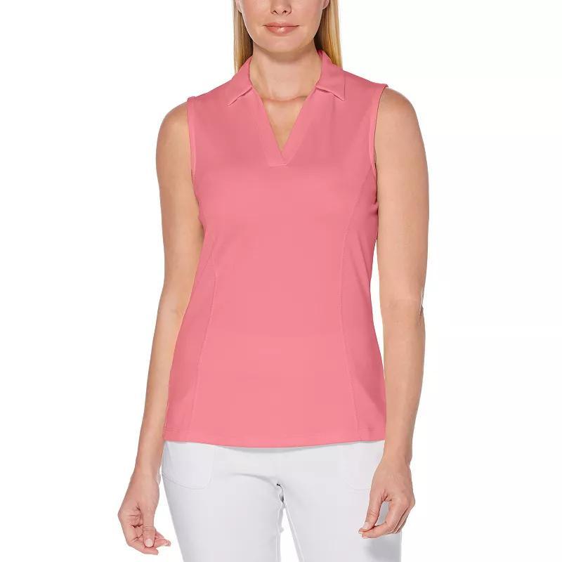 Women's Grand Slam Sleeveless Golf Polo, Size: XS, Princess Blue Product Image