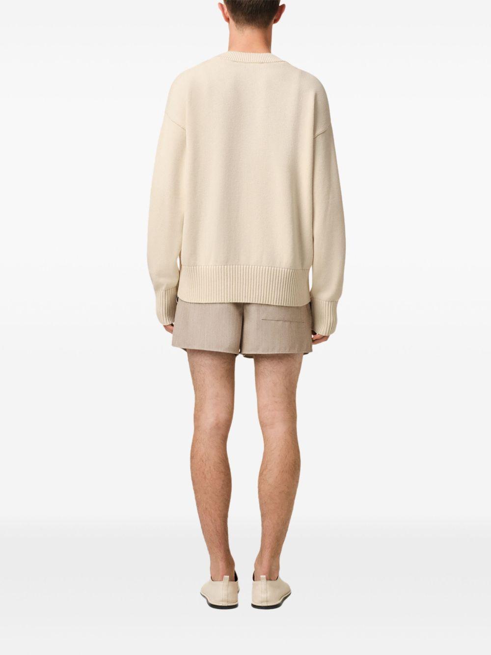 logo-embroidered cardigan Product Image