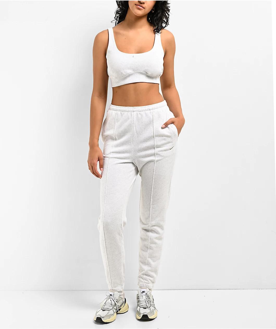 Nike Sportswear Chill Terry Grey Sweatpants Product Image