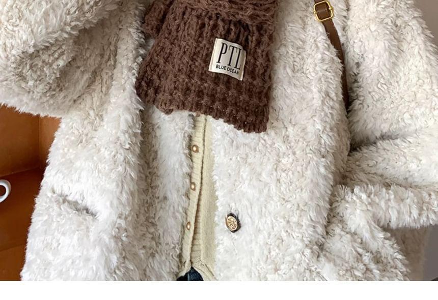 Plain Knit Scarf Product Image